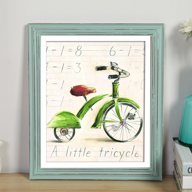 Rustic Retro Style Solid Wood Picture Frame 