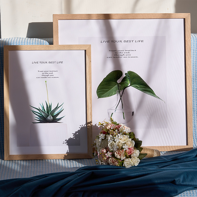 North America Oak Wood Picture Frame